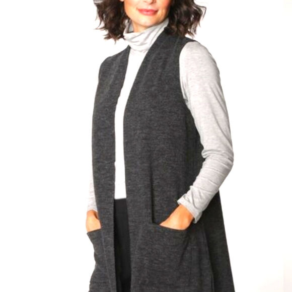 Mr.Max Sleeveless Long Duster /New - Picture 3 of 11